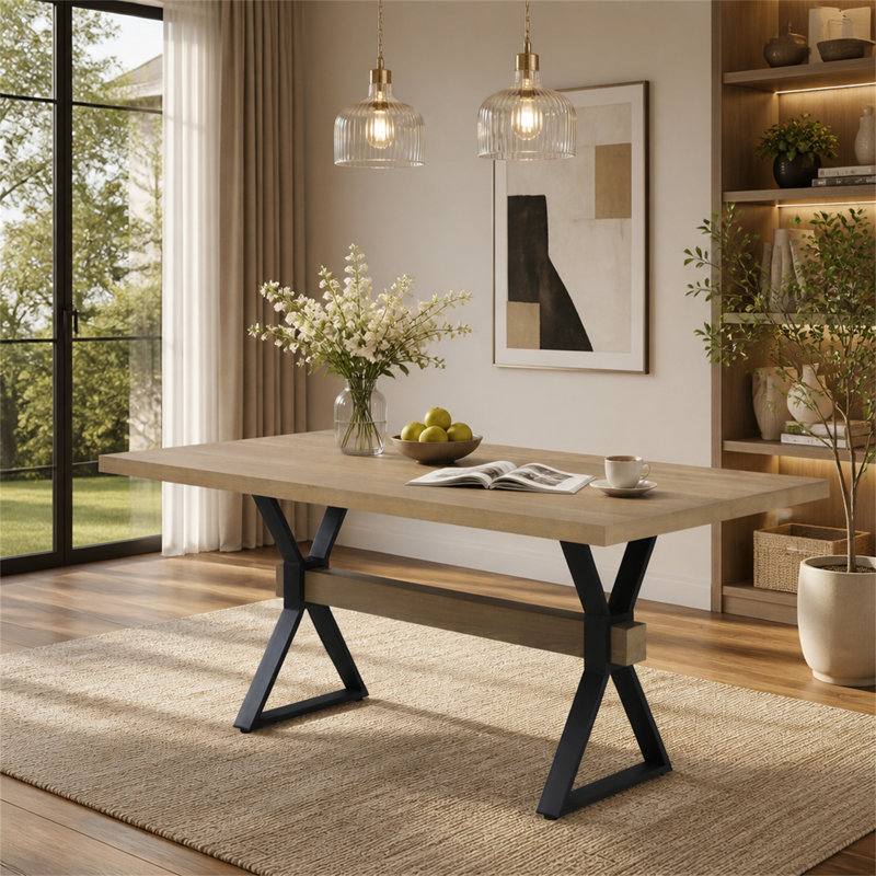Table à manger, Natural Ash/Black
