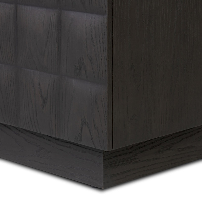 Swell Solid Wood Media Console
