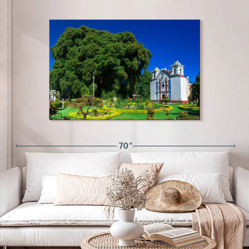 Adella Mexico's El Tule Tree, 32" H x 48" W