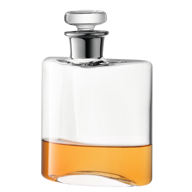Flask 11.8oz. Glass Whiskey Decanter