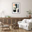 «Sage Green Midcentury Magic II» par Irena Orlov, impression sur bois encadrée-1391532037