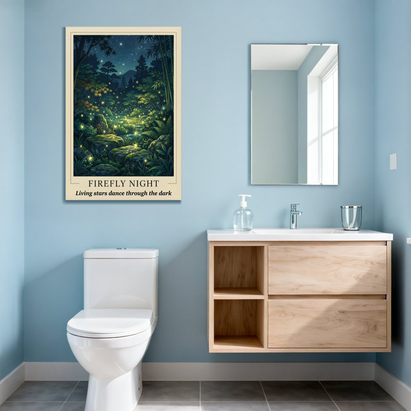 Paysage et nature Firefly Night Forest Glow Stars Dance Darkness Magic Light, H 18 po x l 12 po