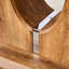 Ensemble de tables basses Modernes et minimalistes en bois aggloméré (carré + rectangulaire) de couleur bois, de table basse en bois aggloméré, de décalcomanie texturée de couleur bois, de table d'appoint.