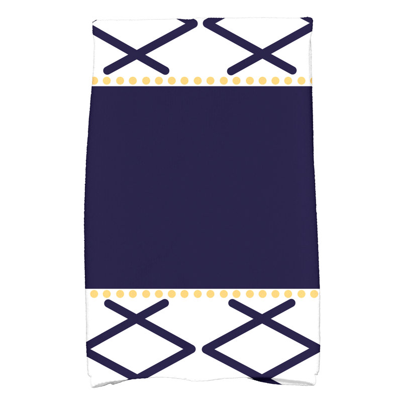 Serviette essuie-mains, Bleu marine