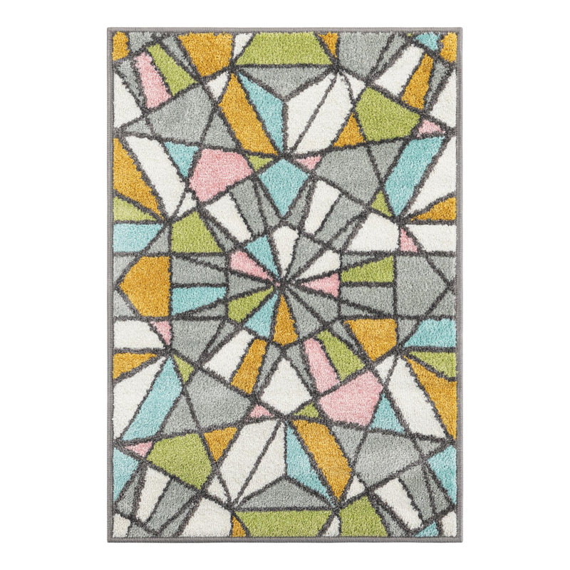Unique Loom Vivid Whimsy Kids Rug, Rectangle 2'2" x 3'1"