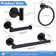 5 - Piece Bathroom Hardware Set Towel Bar Set with Toilet Paper Holder Towel Ring and Towel Hooks