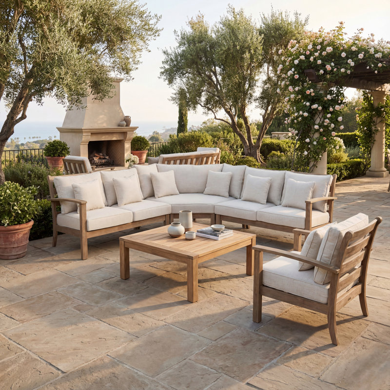 Canapé modulaire Rosabecca, Beige