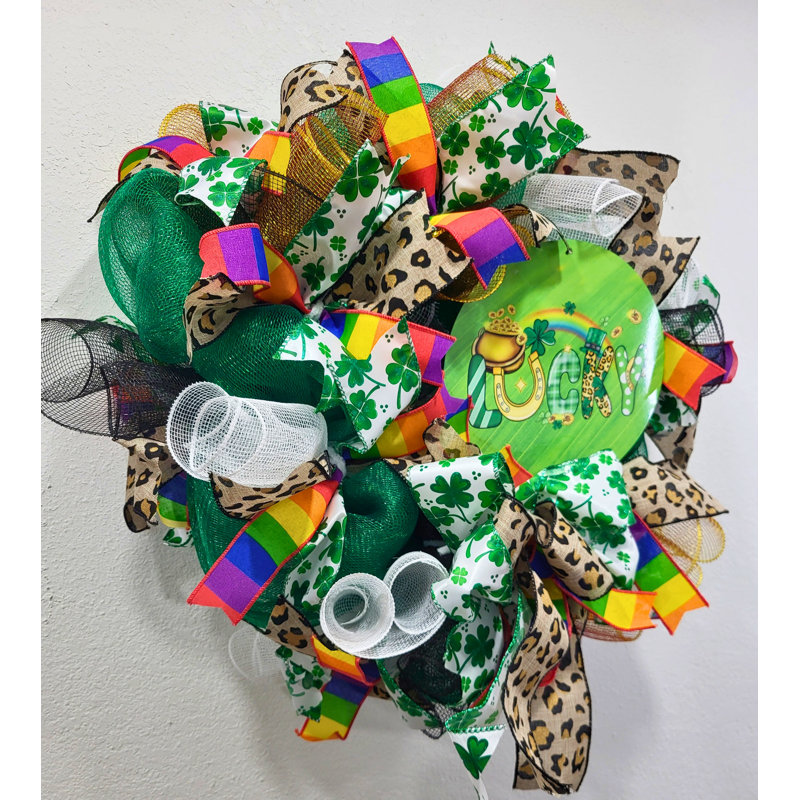 Deco Mesh 22'' Wreath