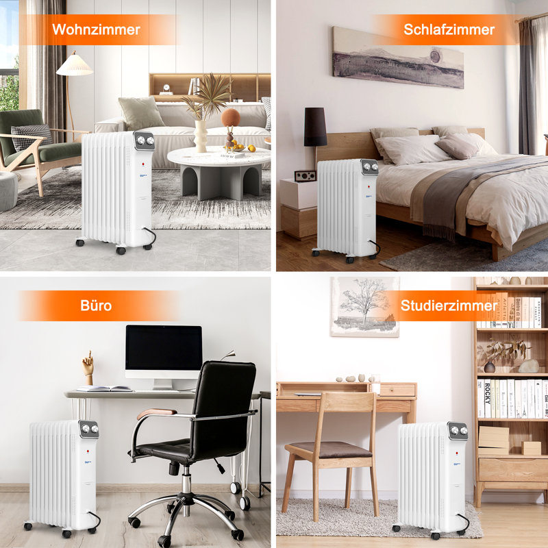 WOLTU 2500W 2.4 BTU Space Heater