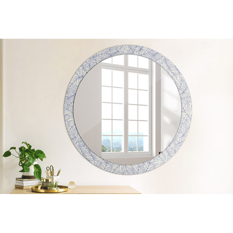 Huldar Glass Flat Wall Mirror
