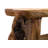 Dione Reclaimed Wood Accent Stool