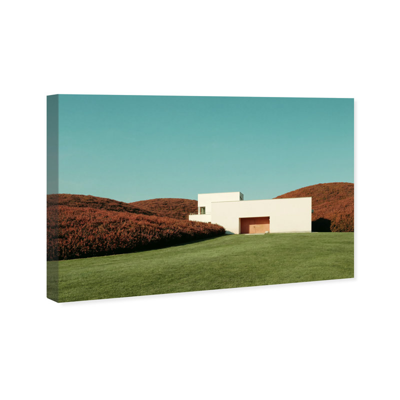 Surreal Architecture Landscape & Nature Canvas Print by Oliver Gal, Black Frame, 15 x 10, 30"H x 20"W, Gallery Wrapped