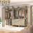86.8" W Closet System with 6 Drawers and 4 Hanging Rods-659176971