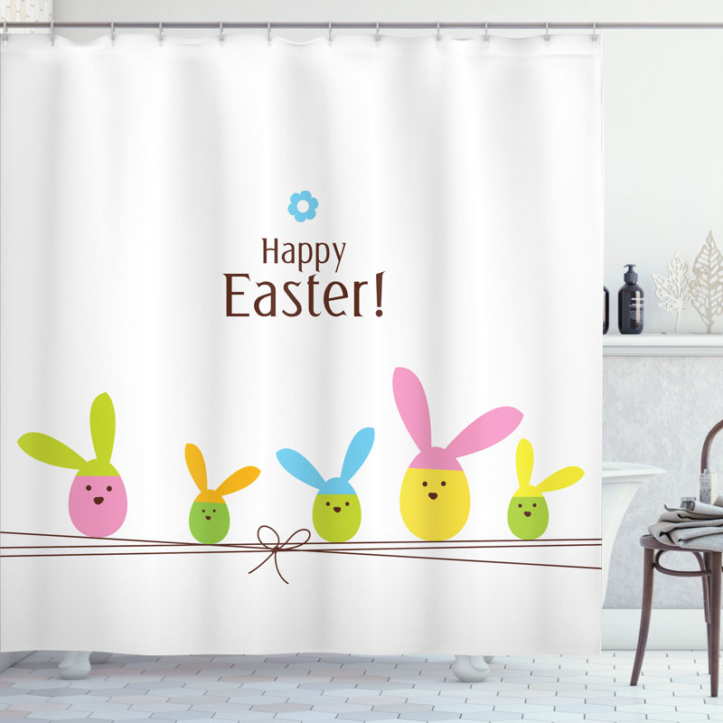 Heyley Shower Curtain with Hooks Included