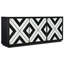 Sanctuary 2 Noir Et Blanc Entertainment Console