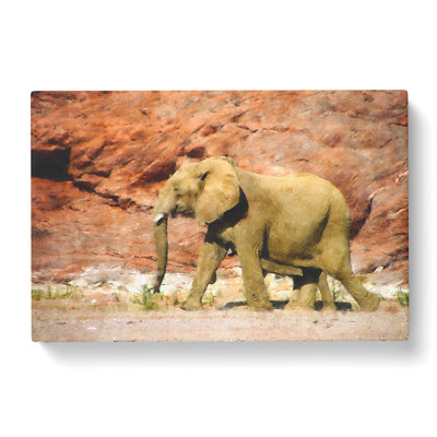 Elephant Vol.6 Painting - Wrapped Canvas Painting