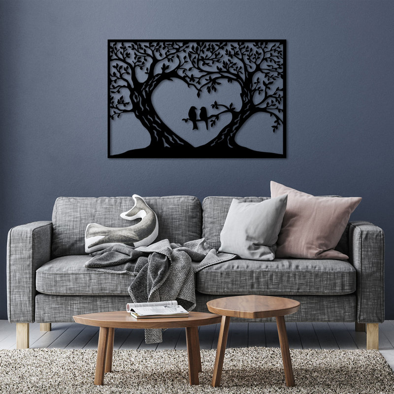 Décoration murale, H 31 po x l 47 po x P 0,59 po