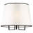 Linen Semi Flush Mount