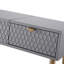 Ensemble coiffeuse avec miroir Tristin Nordic-217938331