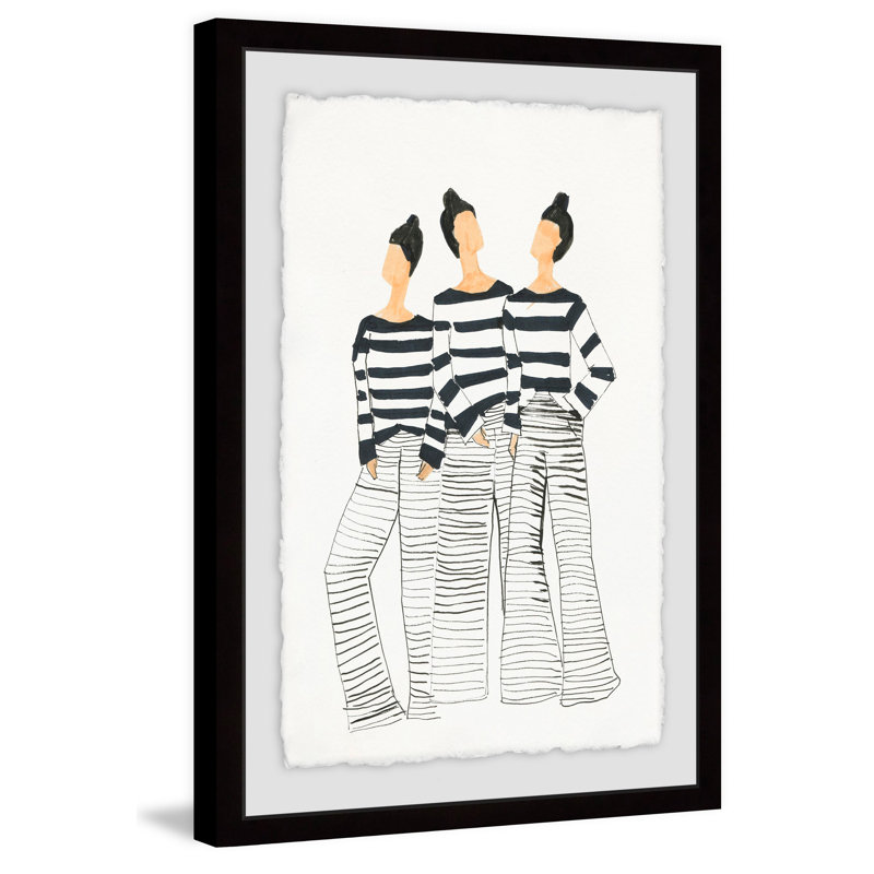 Paris Style - Single Picture Frame Painting, 91 cm H x 61 cm W