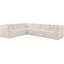 Canapé modulaire réversible en velours Hétal-87385007