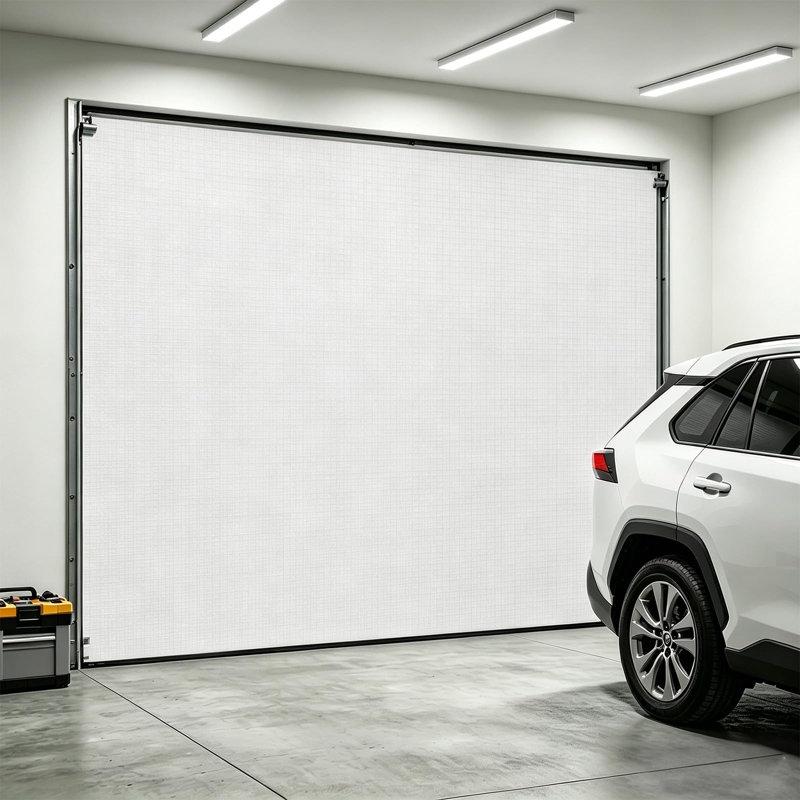 Ensemble d'isolation pour porte de garage, rouleau d'isolation réfléchissante de 50 po x 52,5 pi avec barrière radiante en feuille d'aluminium, isolation thermique, couvre 210 pi².