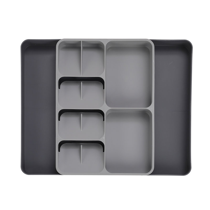 Plastic Rectangle Flatware Caddy