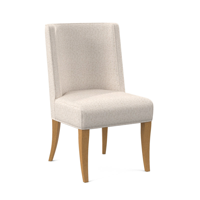 Bandeau Dining Chair, Amber, Filigree Ivory 100% Polyester