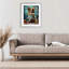 «Bone Appetit Dog Magazine», reproduction sous verre encadrée, design par Grotto Studios-392105373-392105375