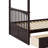 Full Over Full Bunk Bed With Drawers, Convertible Beds-800737854
