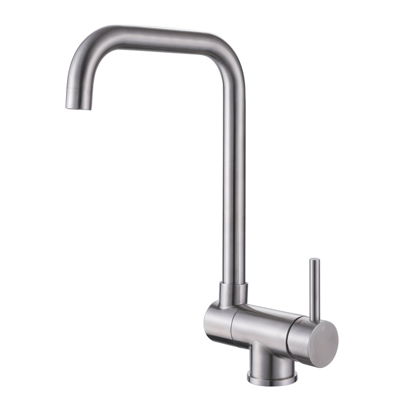 Belfry Kitchen Trowbridge Kitchen Faucet, Brushed Nickel