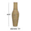 Grand vase de plancher Sabre Brown-406293288