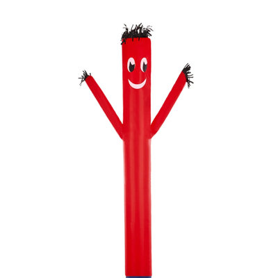 20-Foot Inflatable Dancer Mannequin: Eye-Catching Outdoor Advertising. This Comical Waving Inflatable Mannequin Is Perfect For Events Amusement Parks And Farms. Made Of Durable 190T Taffeta Fabric.