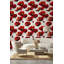 Papier peint décoratif abstrait sur fond blanc-1325369055