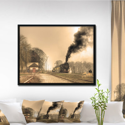 " Retro Steam Train "