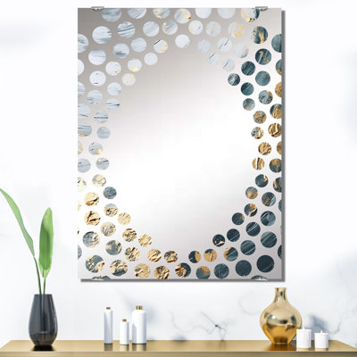 Alvi - Miroir mural à spirales abstraites MIR137928