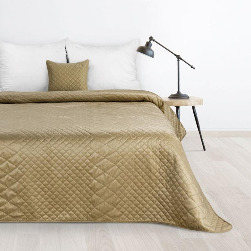 Rademacher Solid Colour Bedspread, Beige, W200 x L220cm