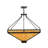 Whitewing 4 - Light Antique Copper Geometric Pendant