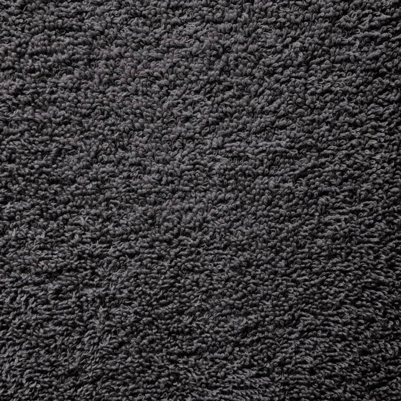 Nerte 100% Cotton Hand Towel, Anthracite, 100cm L x 50cm W