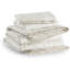 Ensemble de courtepointe patchwork grand - ensemble de literie beige et gris, 3 pièces, couvre-lit léger, couvre-lit en microfibre à imprimé floral rétro et 2 taies décoratives pour toutes les saisons (90 po x 96 po)-102444452