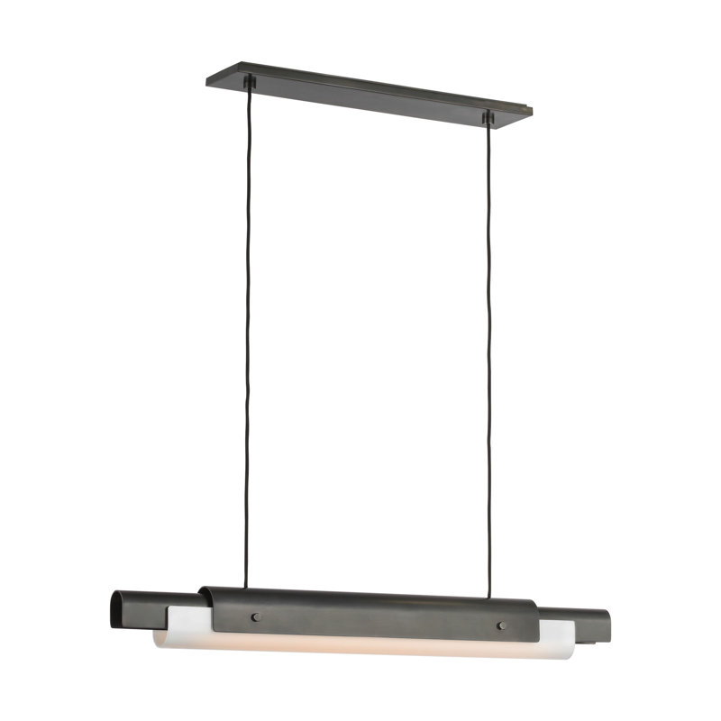 Ambrose LED Chandelier, Bronze, 4.1" H x 3.1" W x 36" D