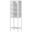 Armoire de rangement vitrée en métal-1087164297
