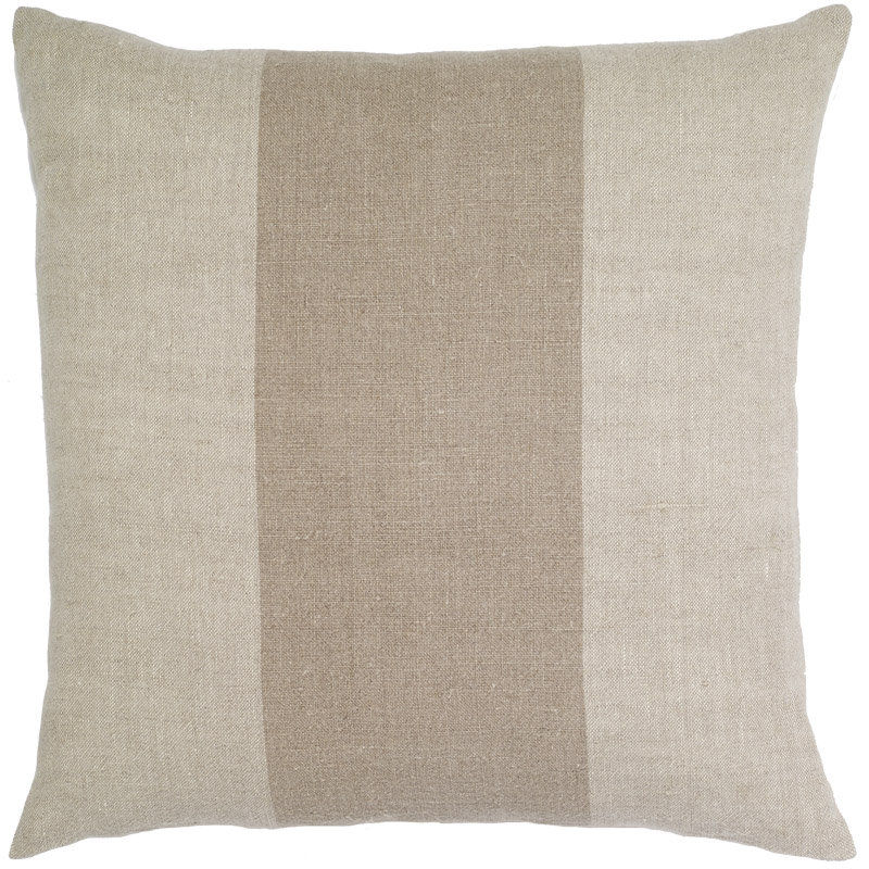 Linen Throw Square Pillow Cover & Insert