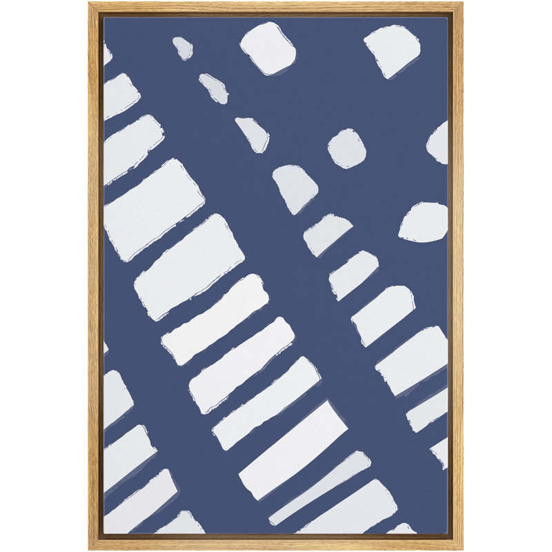 Cadre flottant, impression sur toile, Encadrement brun, H 24 po x l 16 po x P 1,5 po