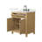 Pendry Freestanding Single Bathroom Vanity with Quartz Top-114679170-118326207-125025935