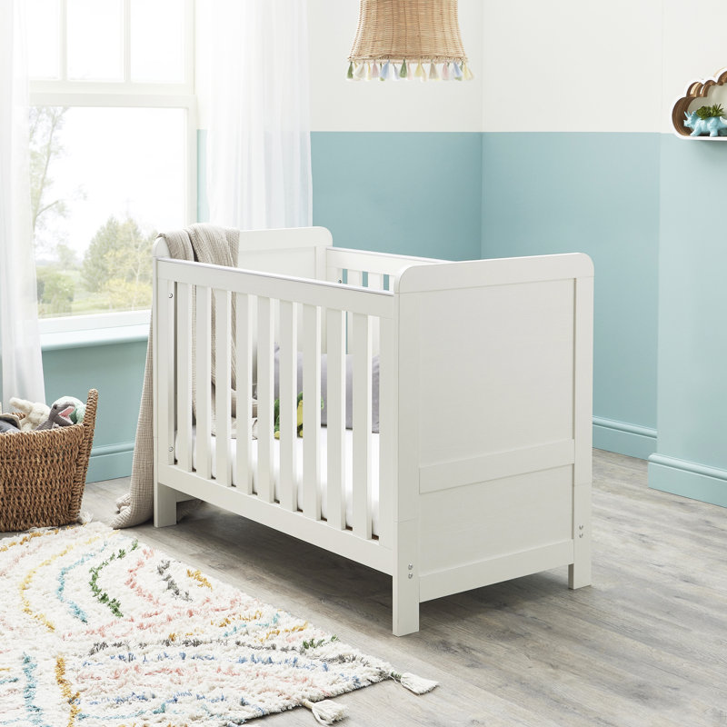 Caro Mini 2-Piece Nursery Furniture Set, White Wash