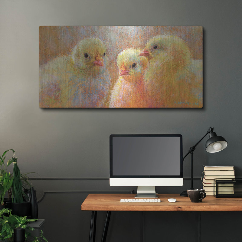 "Chick Clique" par Rita Kirkman, H 24 po x l 48 po