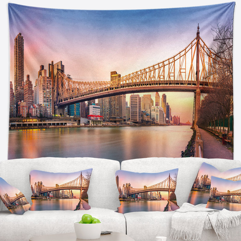 Polyester Tapestry, 78" H x 92" W