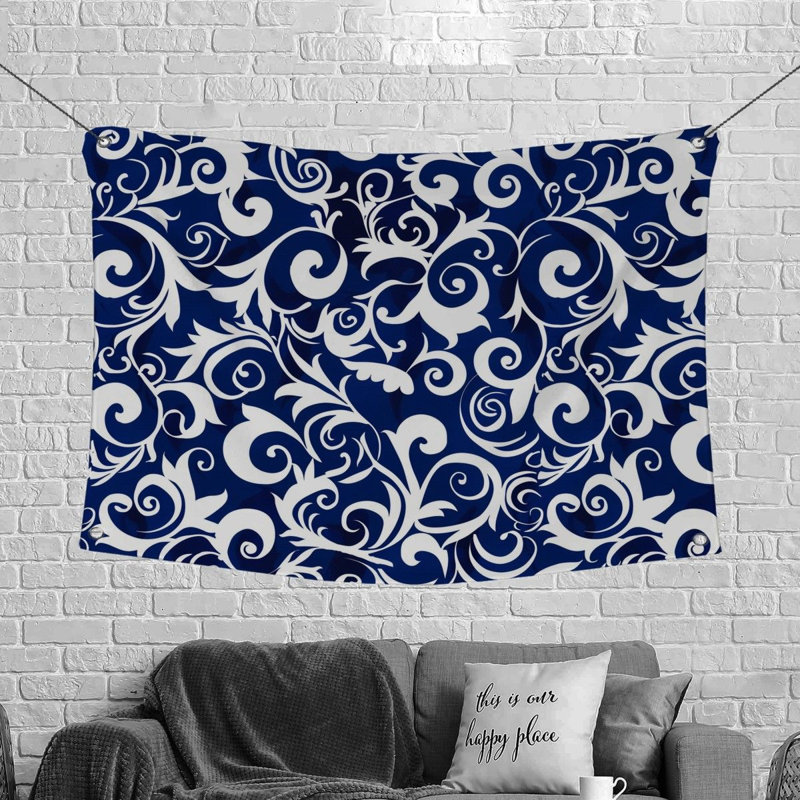 Plain Weave Muslin Microfiber Fabric Tapestry, 50" H x 60" W