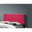 Magnifique lit double rose avec rails confortables et structure en bois massif